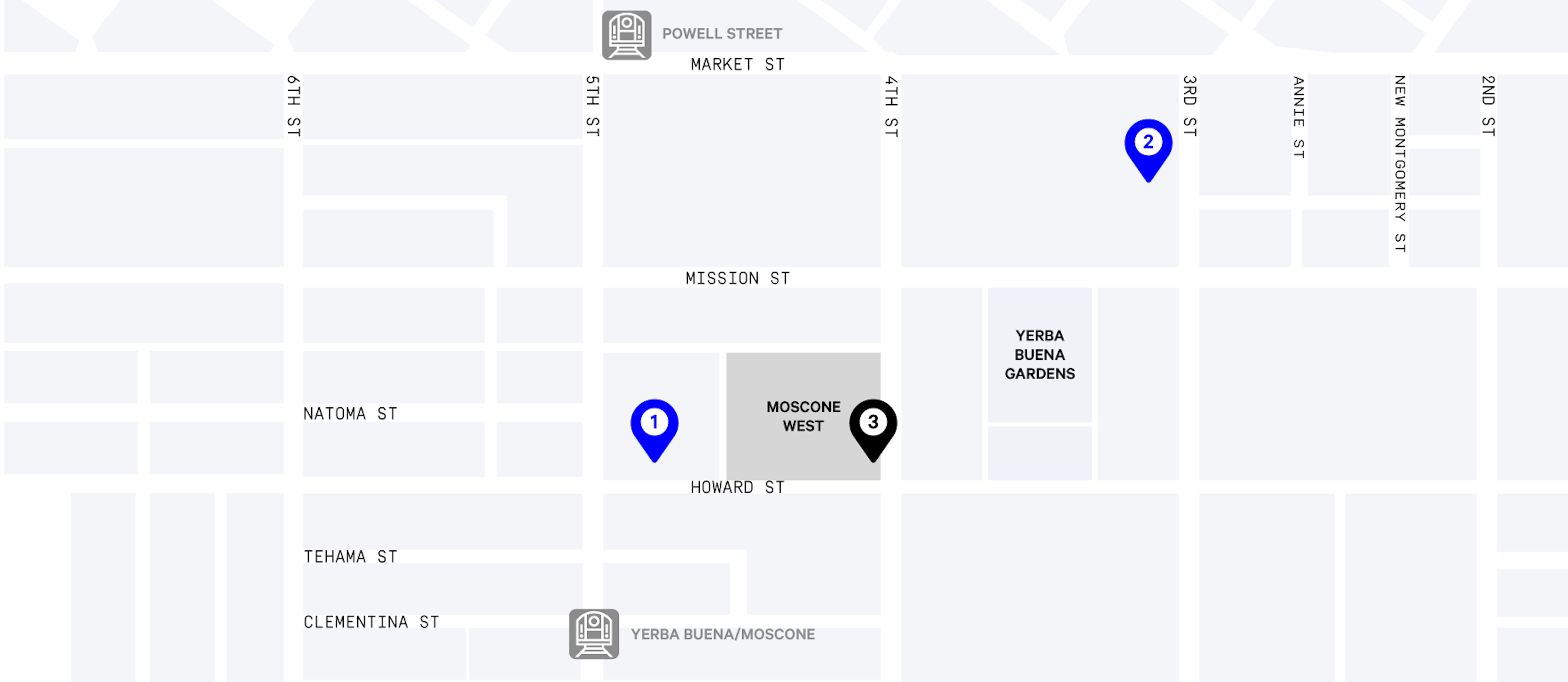 Accomodations map